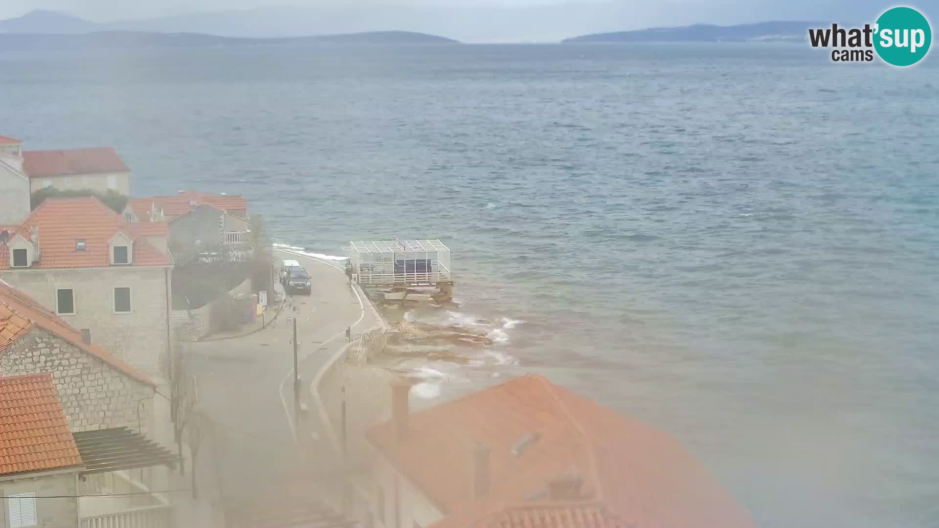 Webcam Sutivan panorama – Vista live dall’isola di Brač