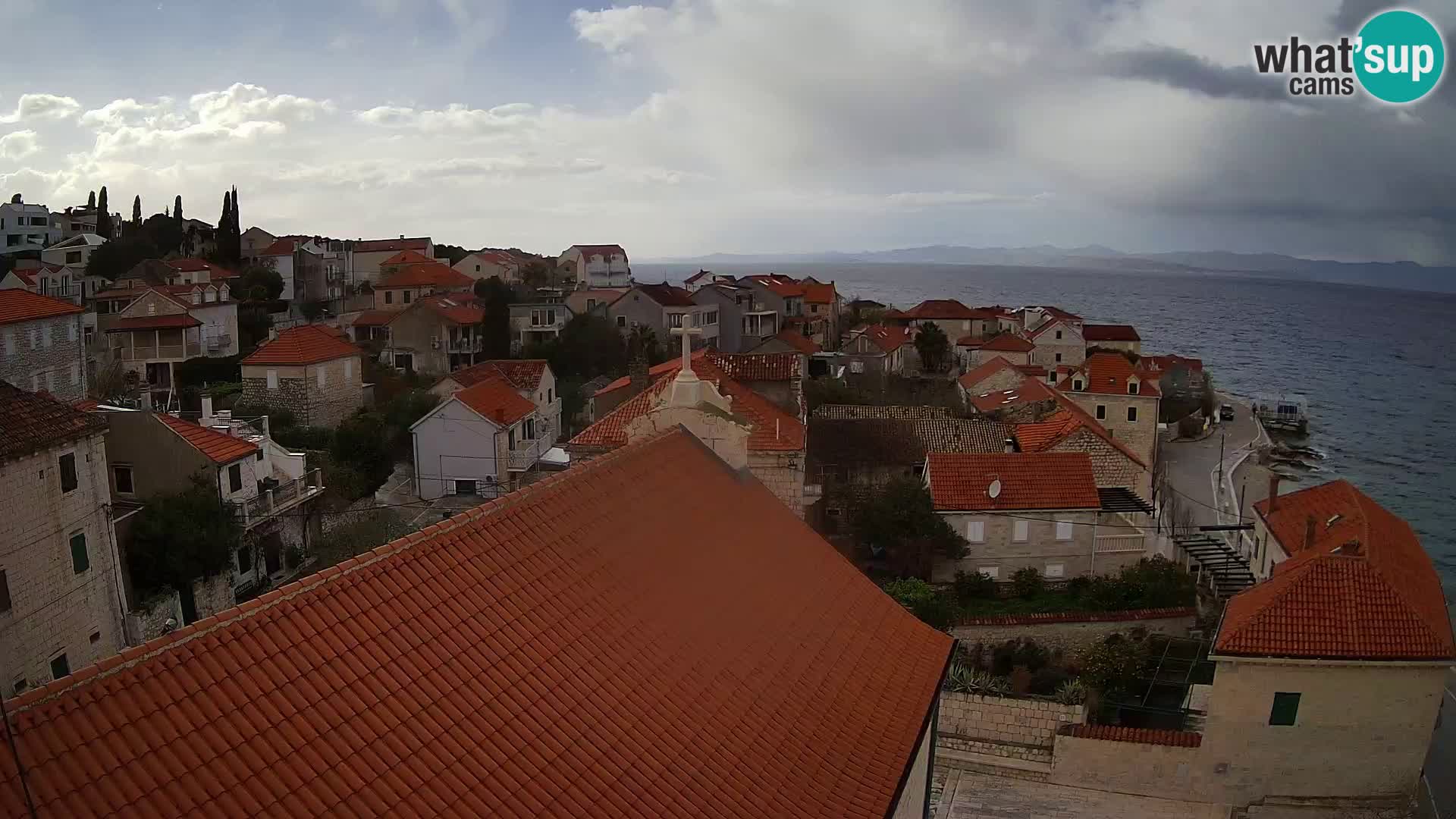 Webcam Sutivan Panorama – Liveblick von der Insel Brač