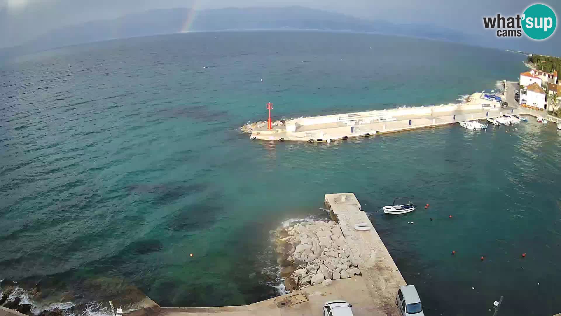Webcam Sutivan Panorama – Liveblick von der Insel Brač