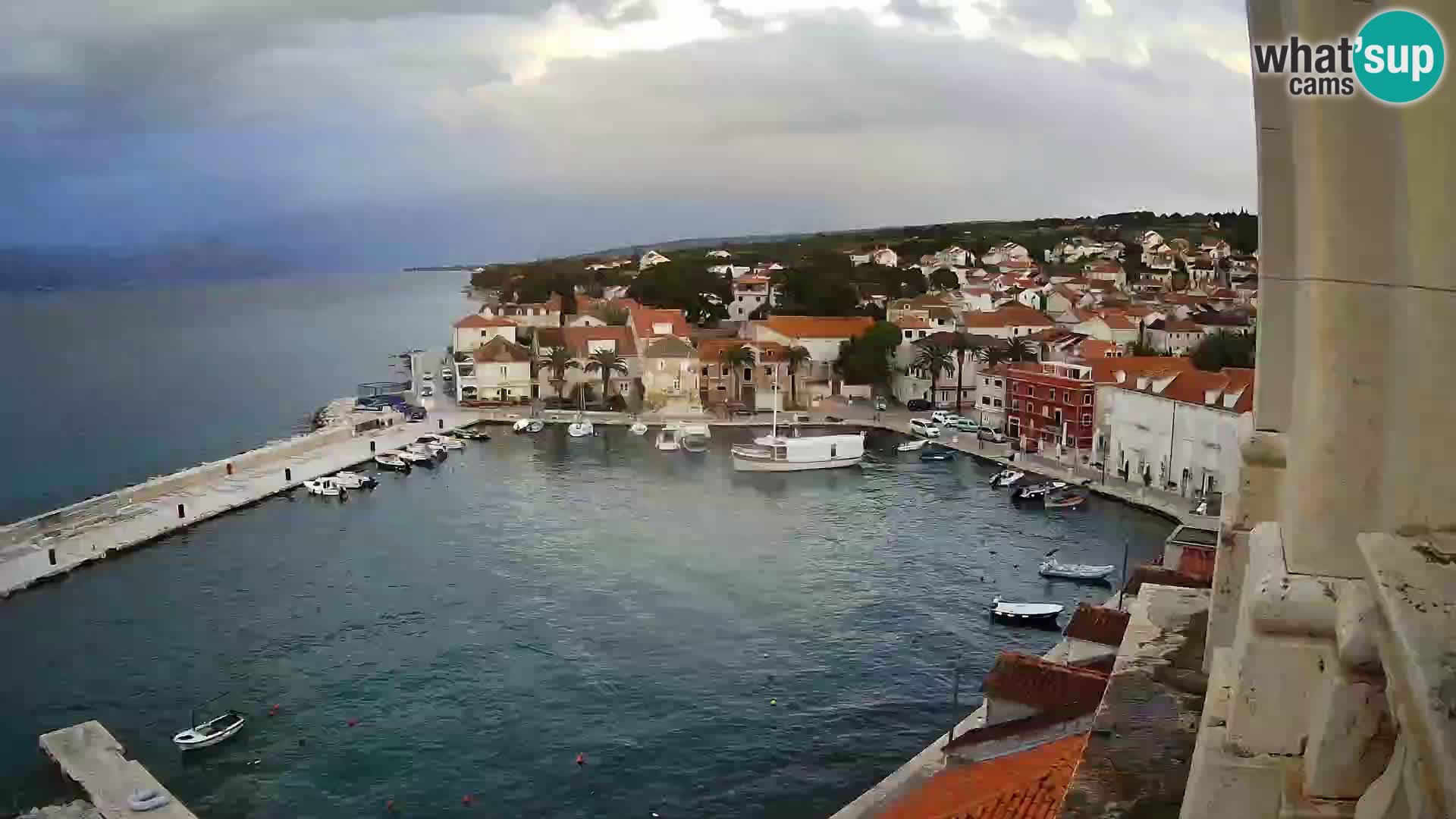 Webcam Sutivan panorama – Vista live dall’isola di Brač