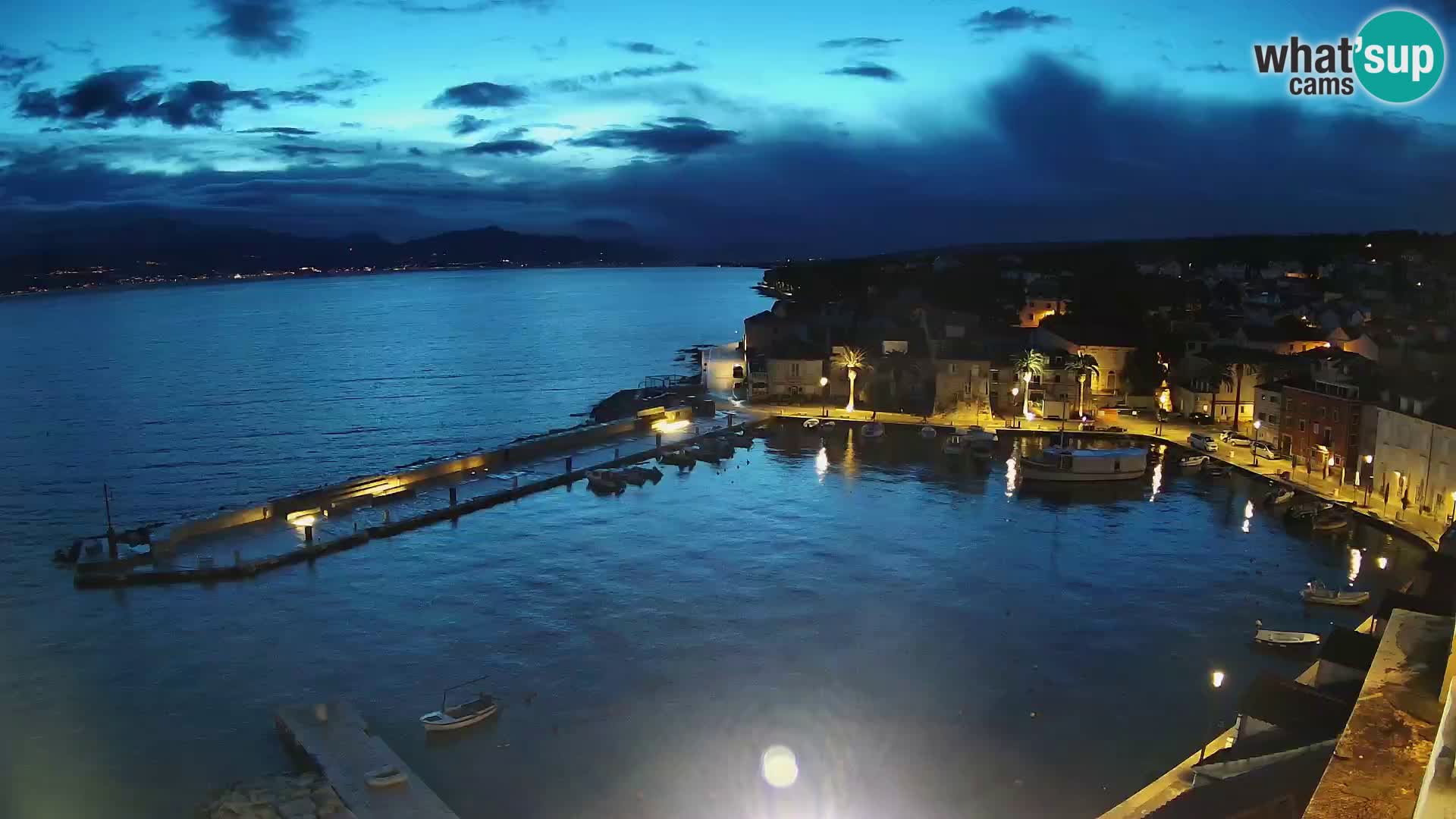 Webcam Sutivan panorama – Vista live dall’isola di Brač