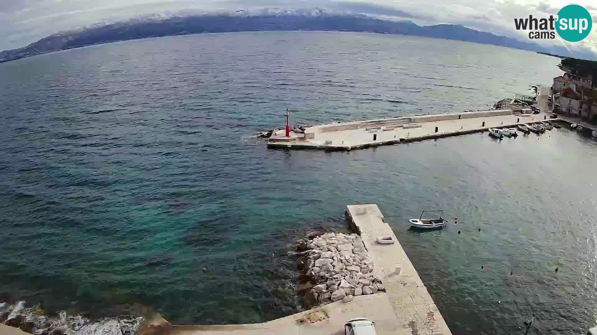 Webcam Sutivan panorama – Vista live dall’isola di Brač