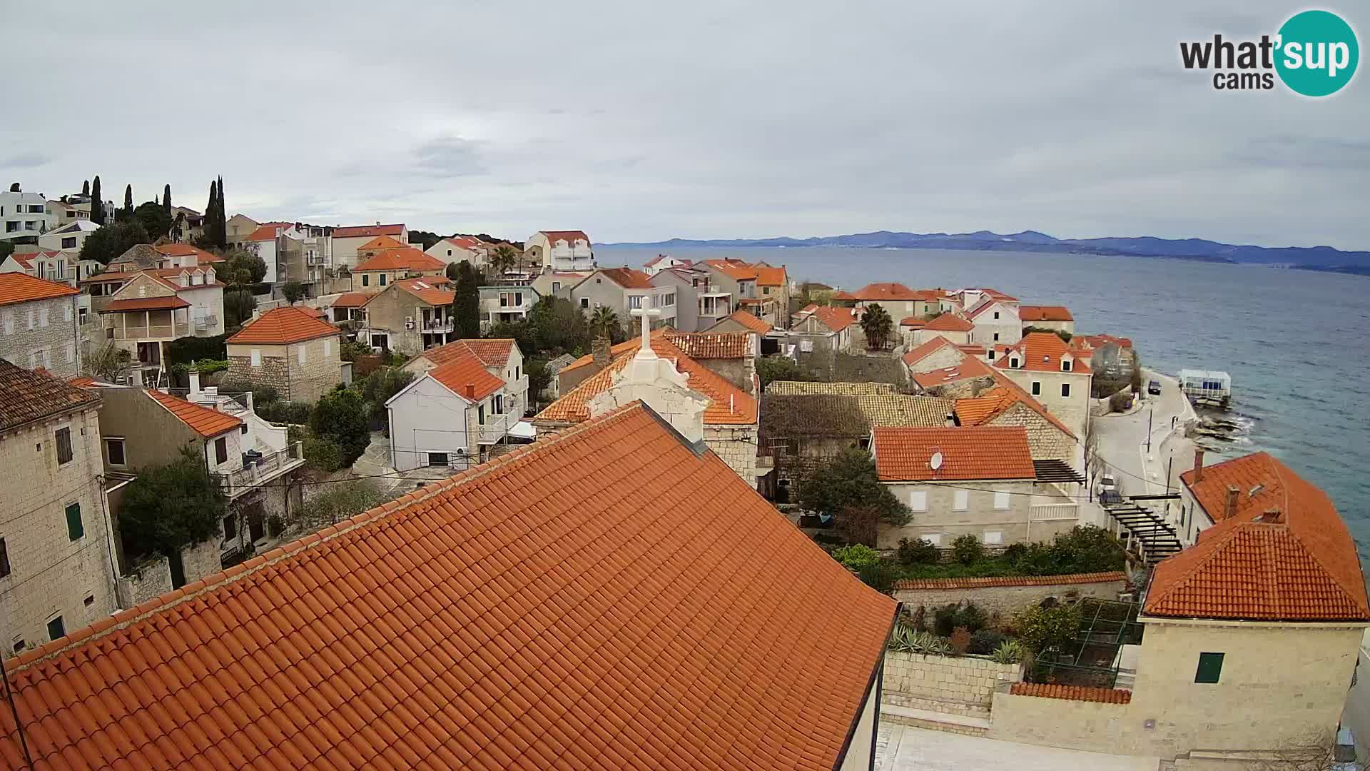 Webcam Sutivan panorama – Vista live dall’isola di Brač