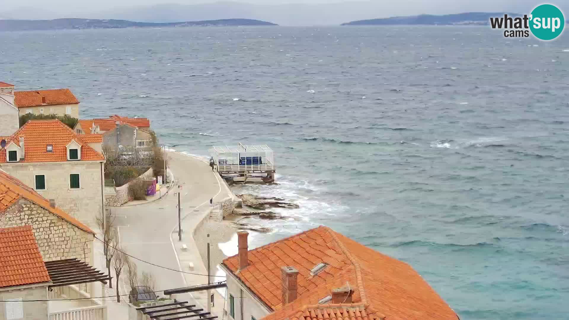 Webcam Sutivan panorama – Vista live dall’isola di Brač
