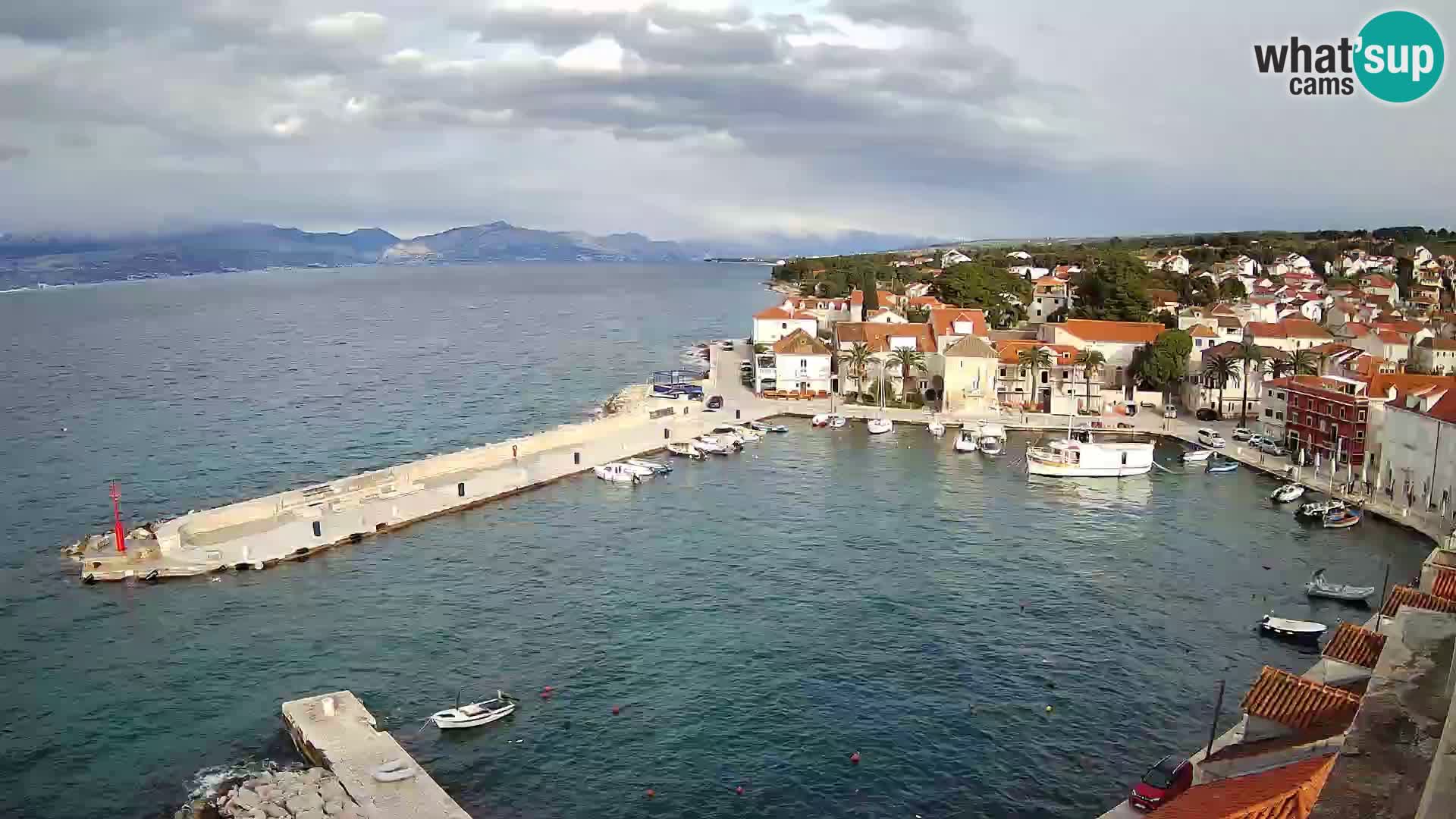 Webcam Sutivan Panorama – Vue en direct depuis l’île de Brač
