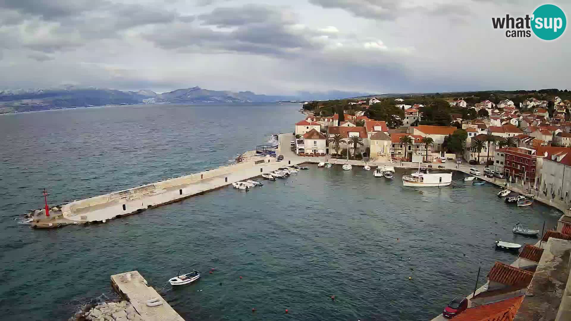 Webcam Sutivan Panorama – Liveblick von der Insel Brač