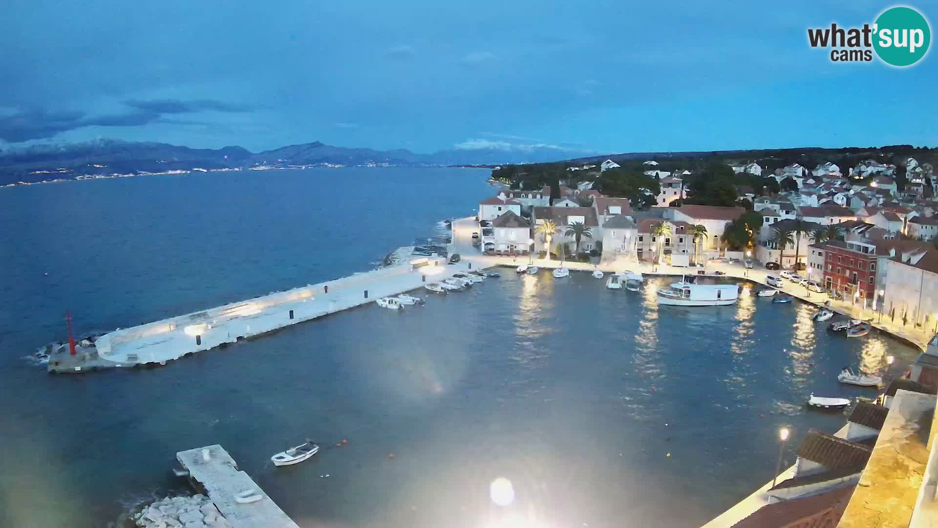 Webcam Sutivan Panorama – Vue en direct depuis l’île de Brač