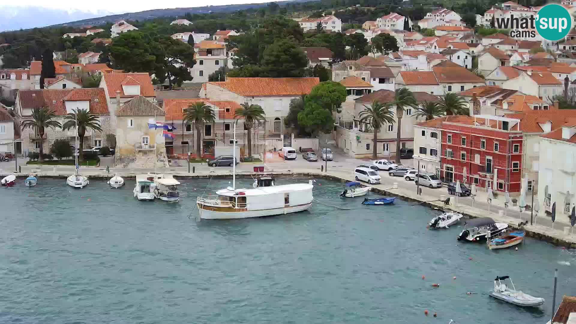 Web kamera Sutivan panorama – Pogled uživo s otoka Brača