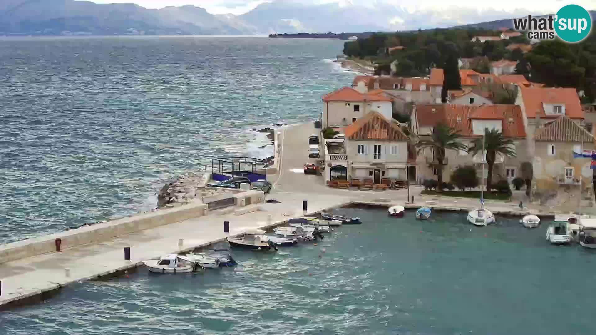 Webcam Sutivan Panorama – Vue en direct depuis l’île de Brač