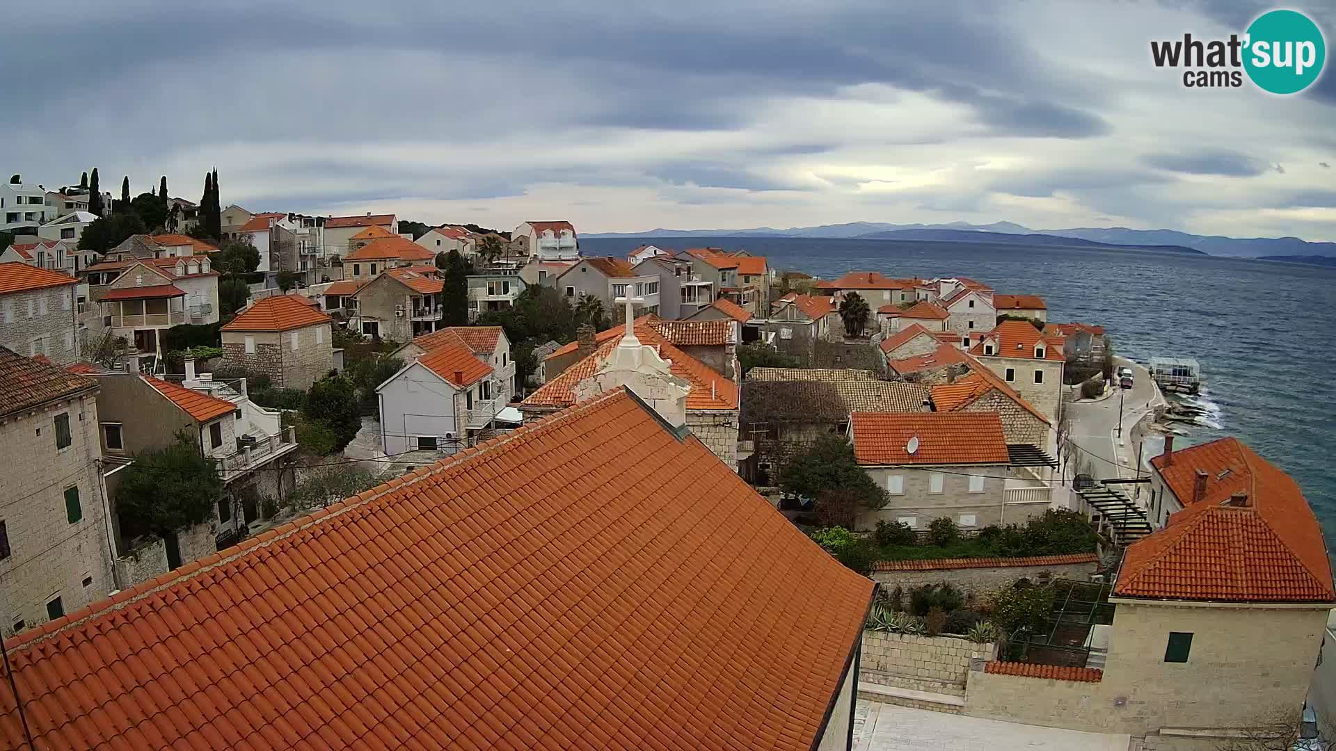Webcam Sutivan Panorama – Liveblick von der Insel Brač