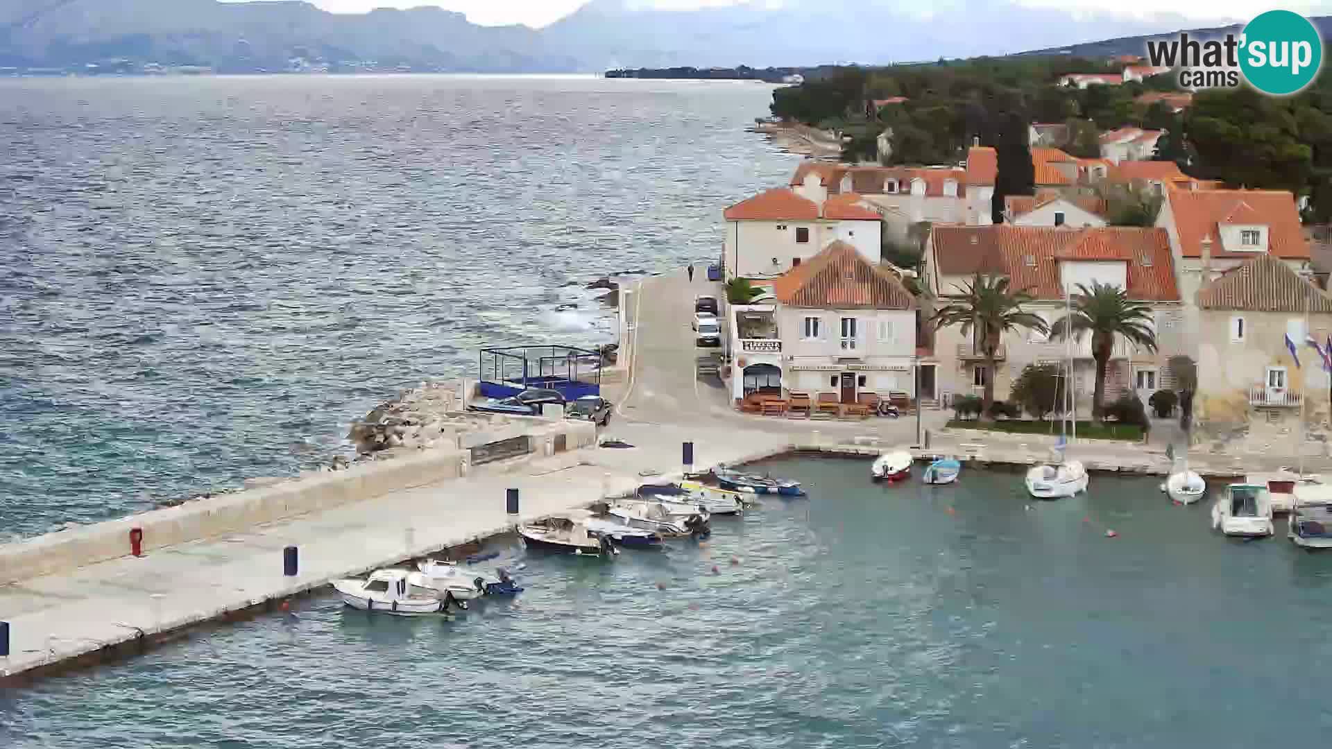 Webcam Sutivan Panorama – Vista en vivo desde la isla de Brač