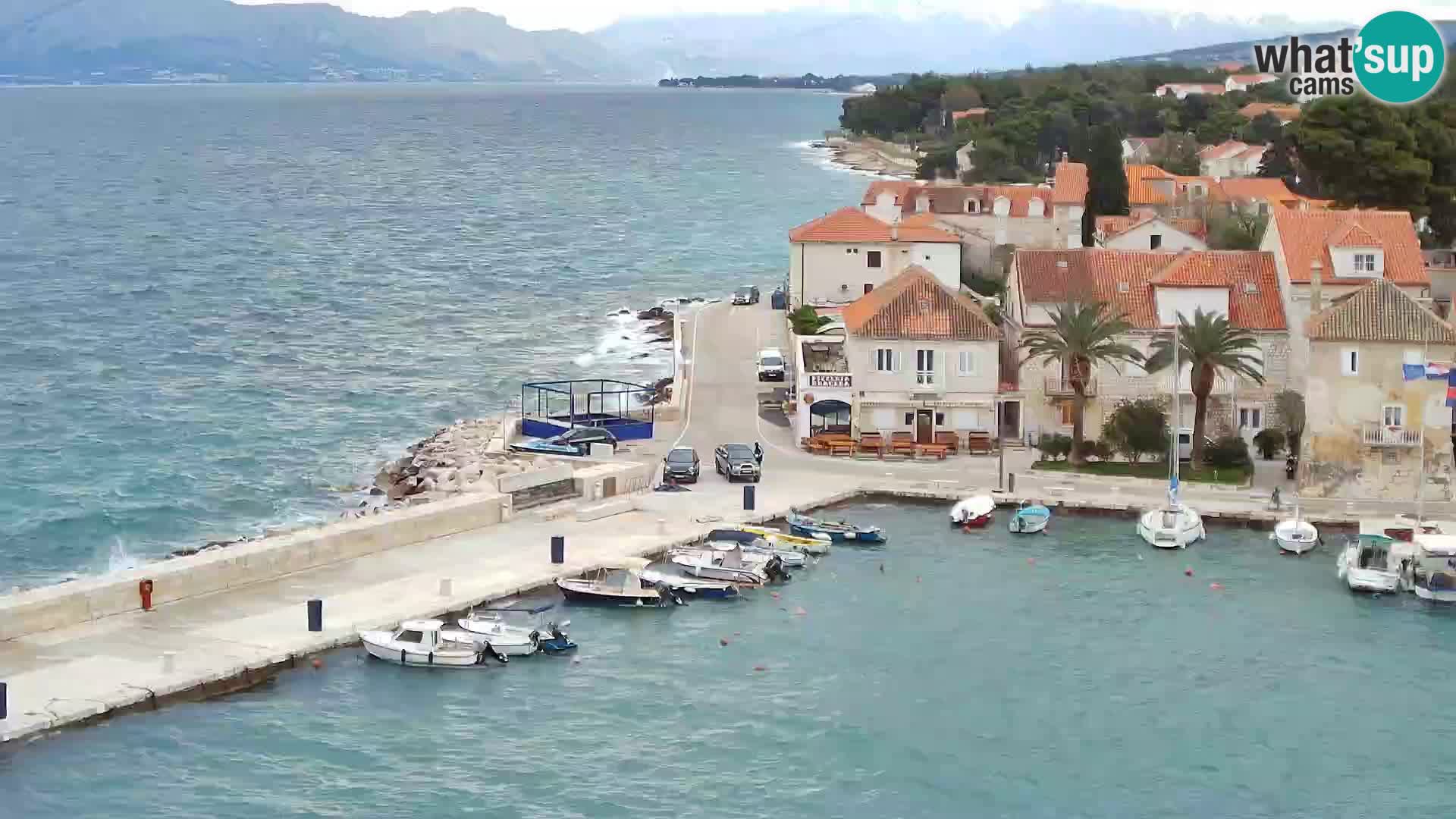 Webcam Sutivan Panorama – Vue en direct depuis l’île de Brač
