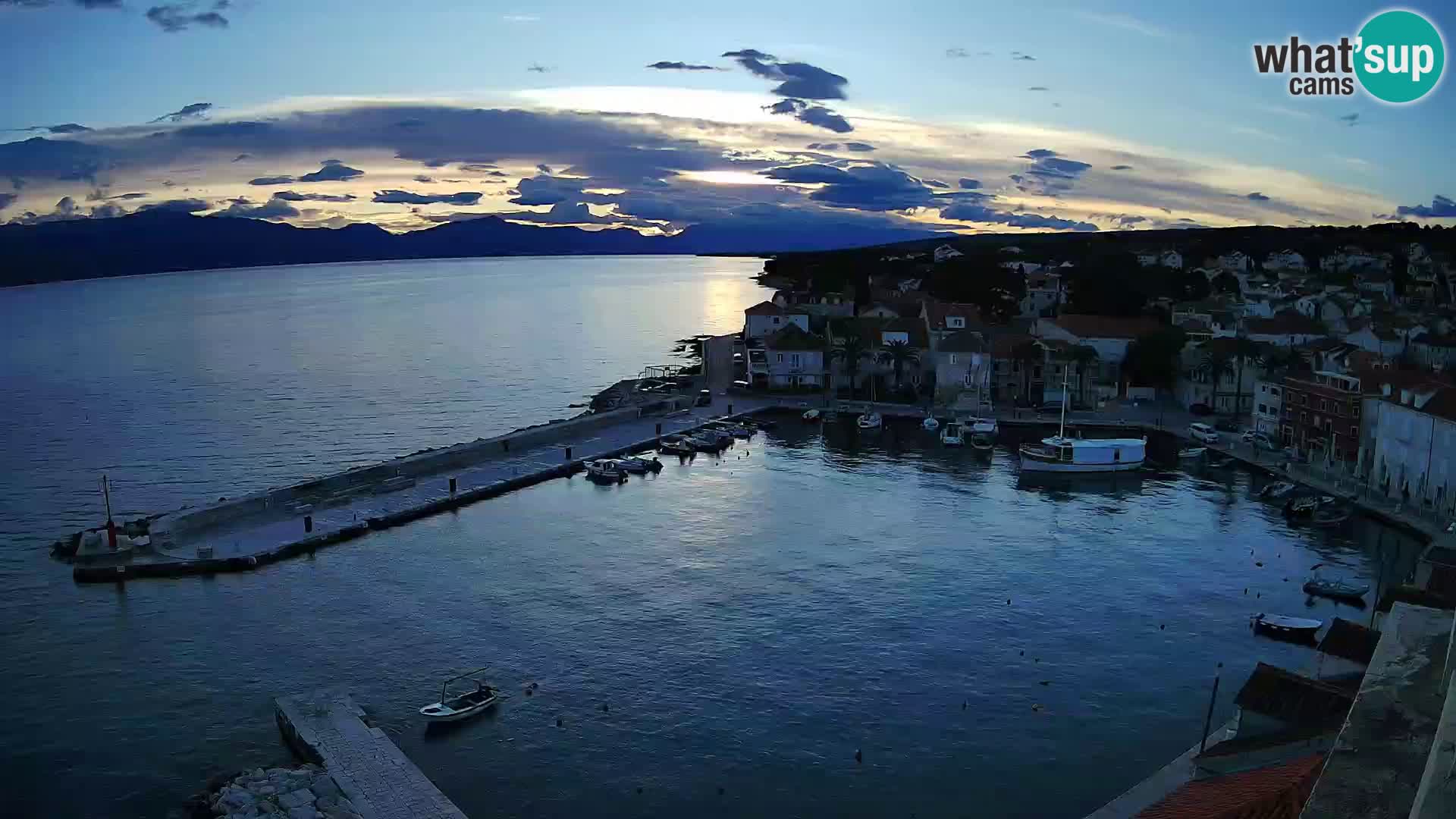 Webcam Sutivan Panorama – Vista en vivo desde la isla de Brač