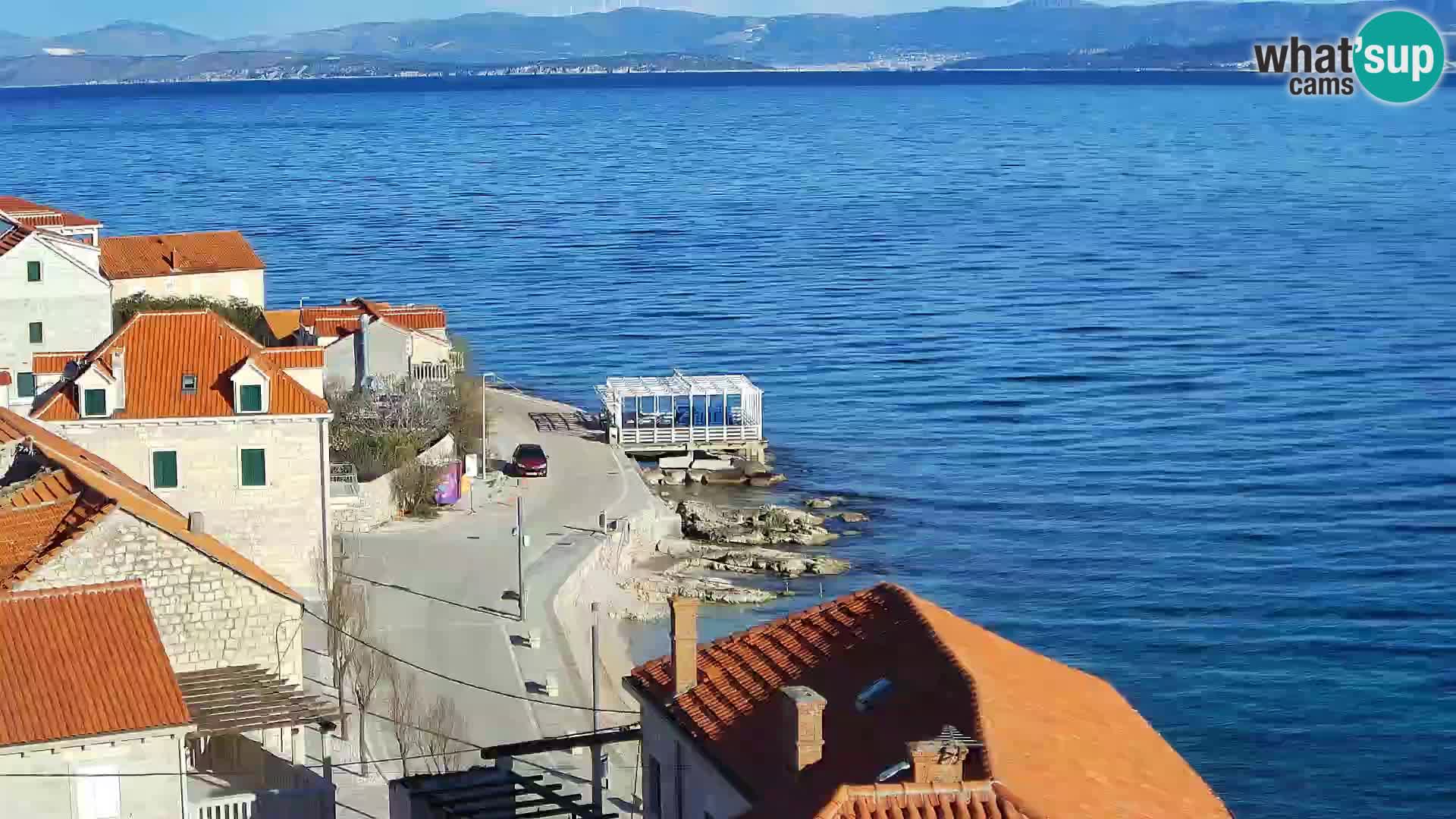 Web kamera Sutivan panorama – Pogled uživo s otoka Brača