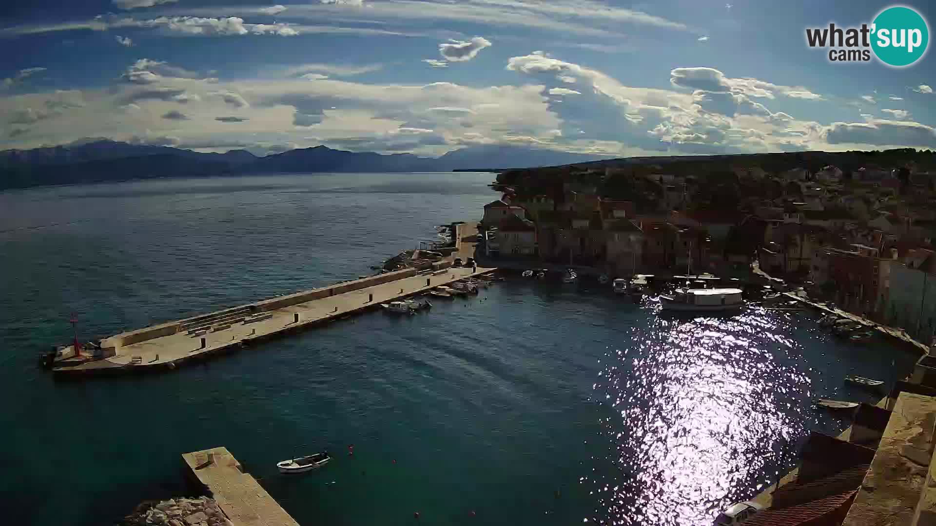 Webcam Sutivan panorama – Vista live dall’isola di Brač