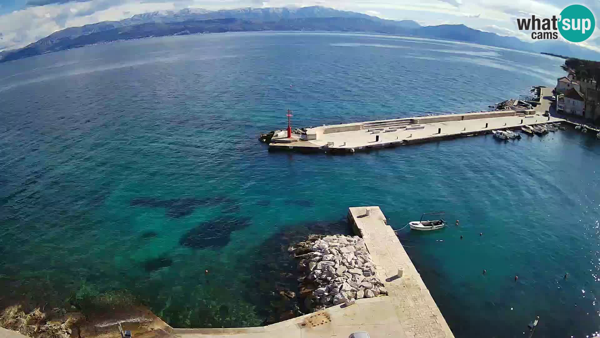 Webcam Sutivan Panorama – Vue en direct depuis l’île de Brač