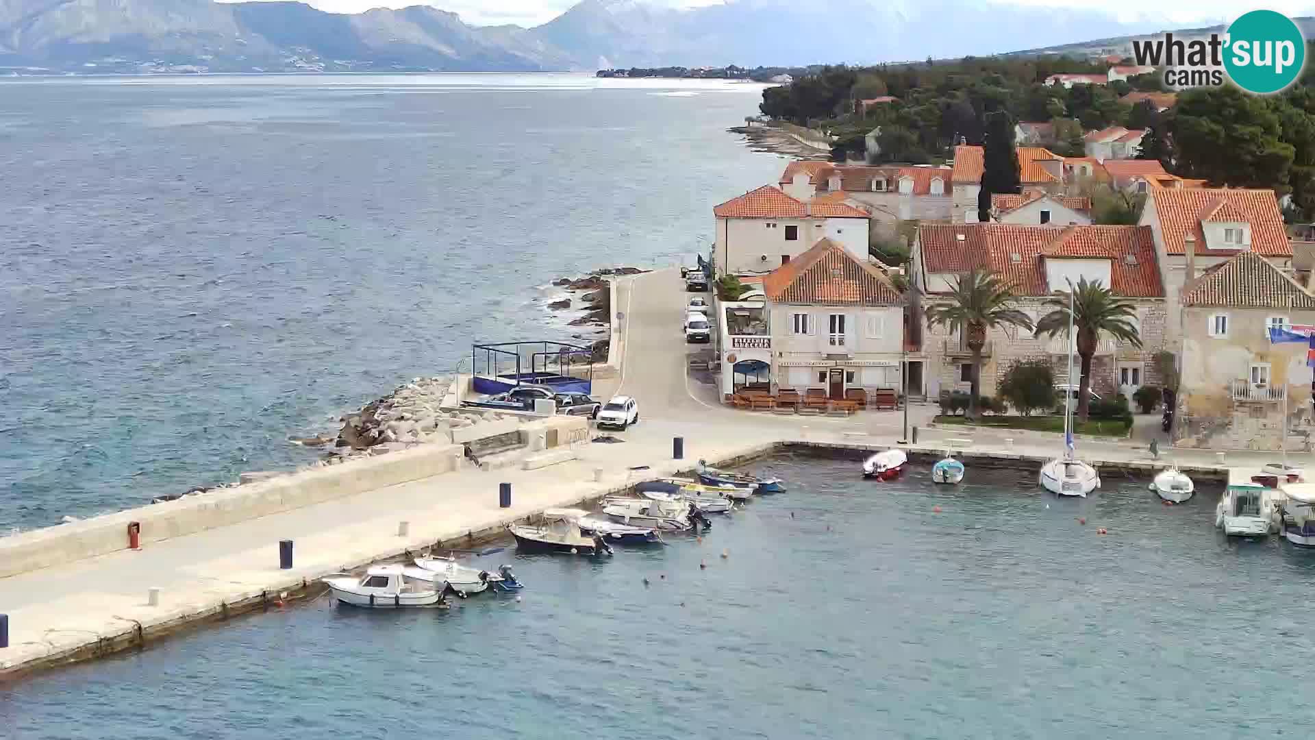 Webcam Sutivan Panorama – Liveblick von der Insel Brač