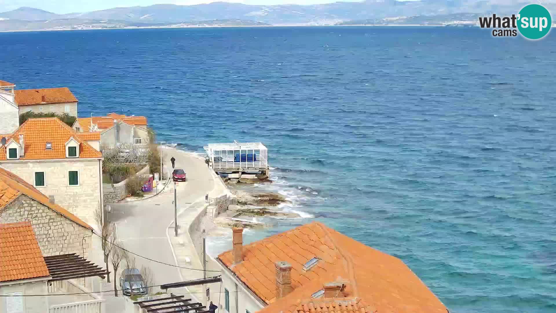 Web kamera Sutivan panorama – Pogled uživo s otoka Brača