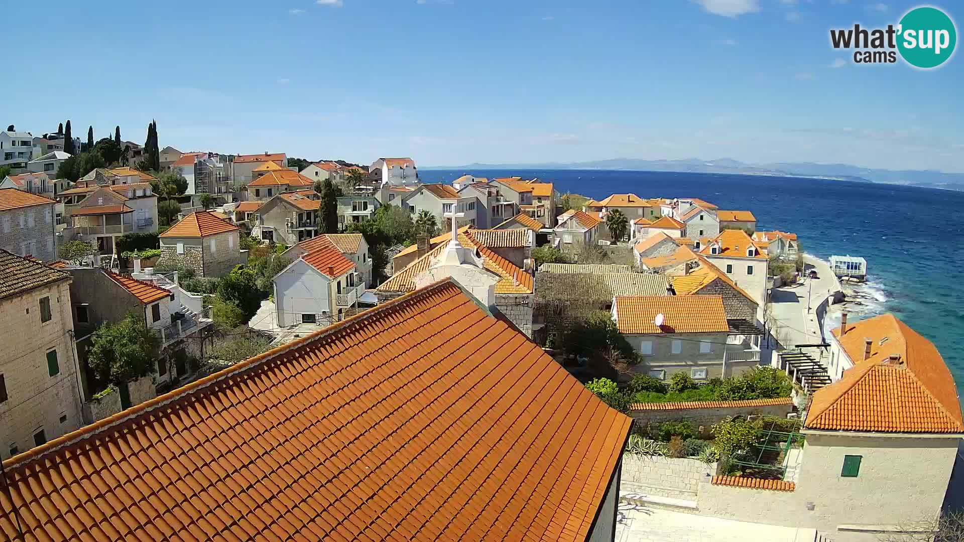 Webcam Sutivan Panorama – Liveblick von der Insel Brač