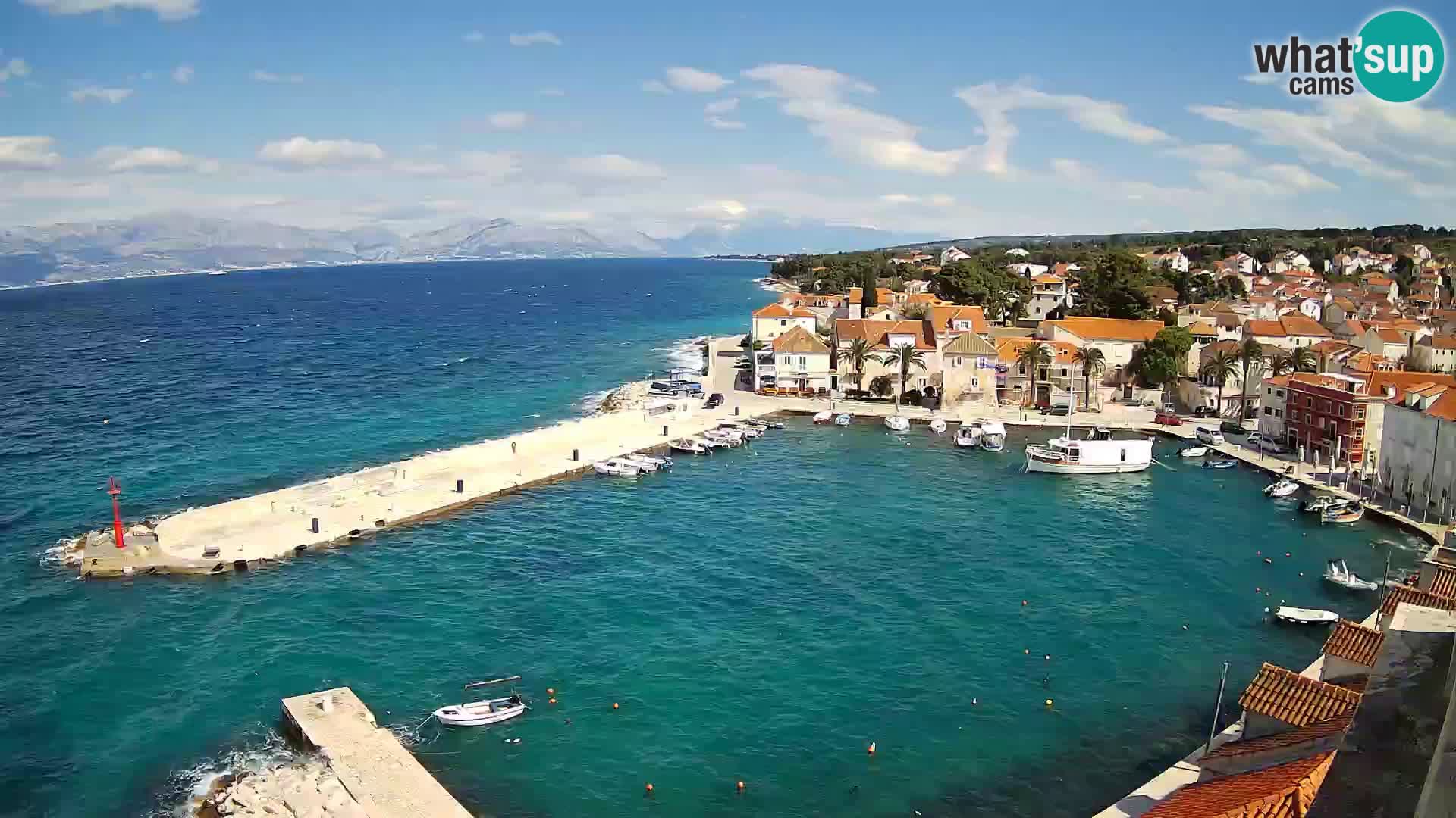Webcam Sutivan Panorama – Live View from Brač Island