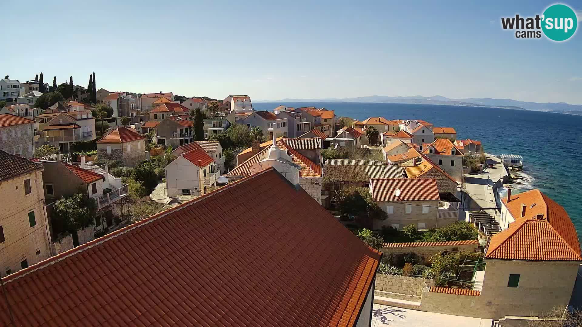 Webcam Sutivan Panorama – Vue en direct depuis l’île de Brač
