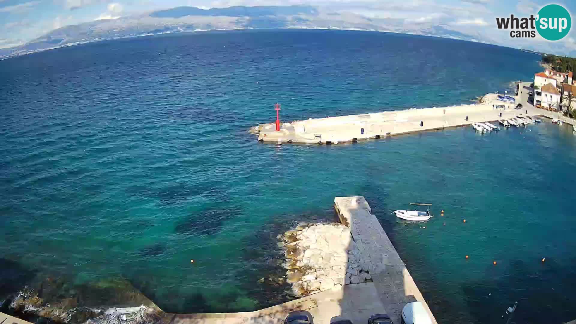 Webcam Sutivan panorama – Vista live dall’isola di Brač
