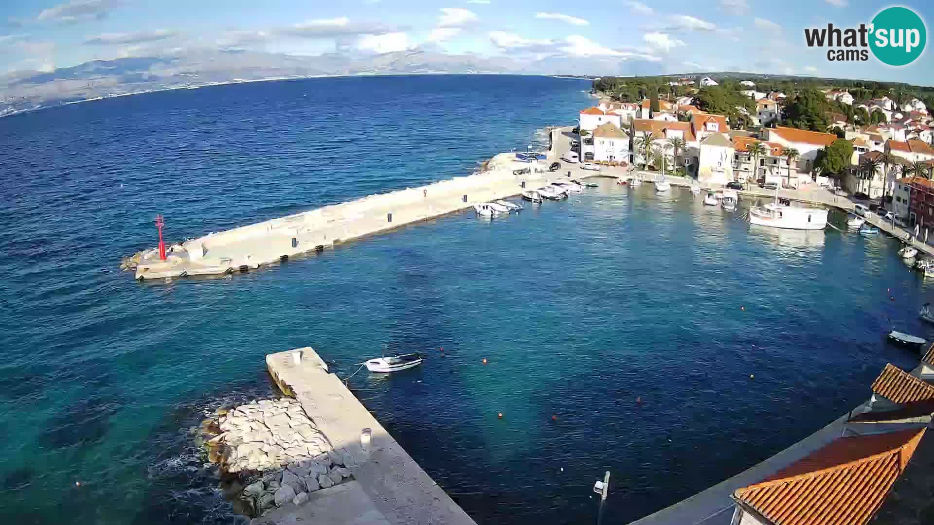 Webcam Sutivan Panorama – Liveblick von der Insel Brač