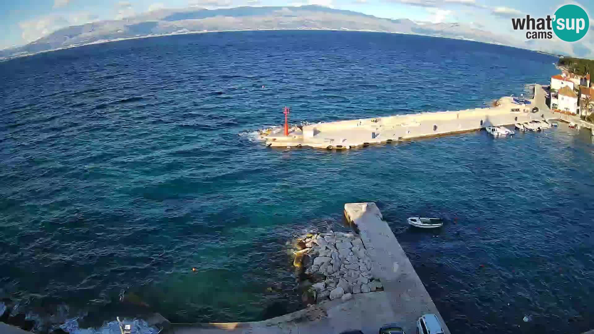 Webcam Sutivan Panorama – Vue en direct depuis l’île de Brač