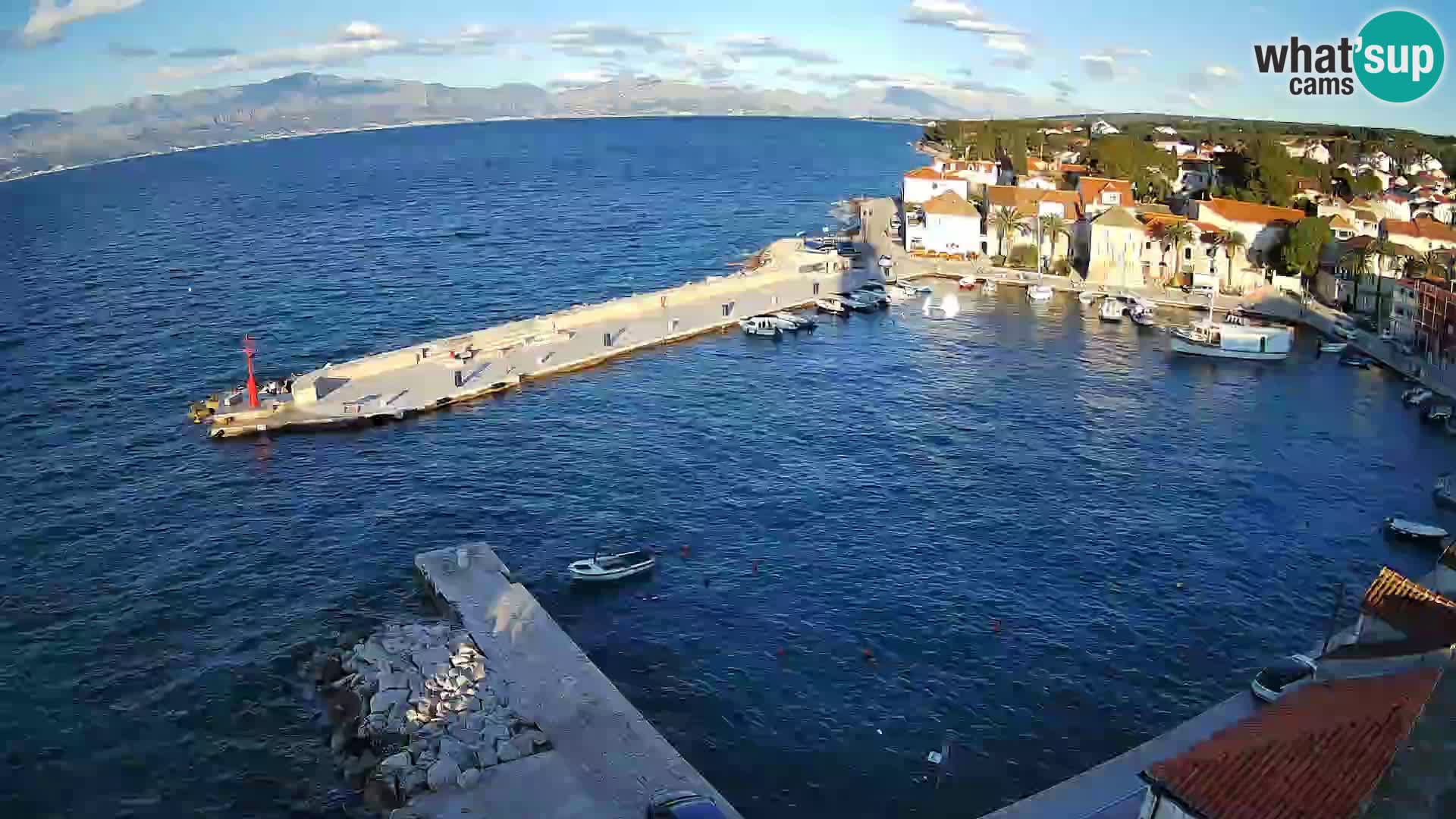 Webcam Sutivan Panorama – Liveblick von der Insel Brač