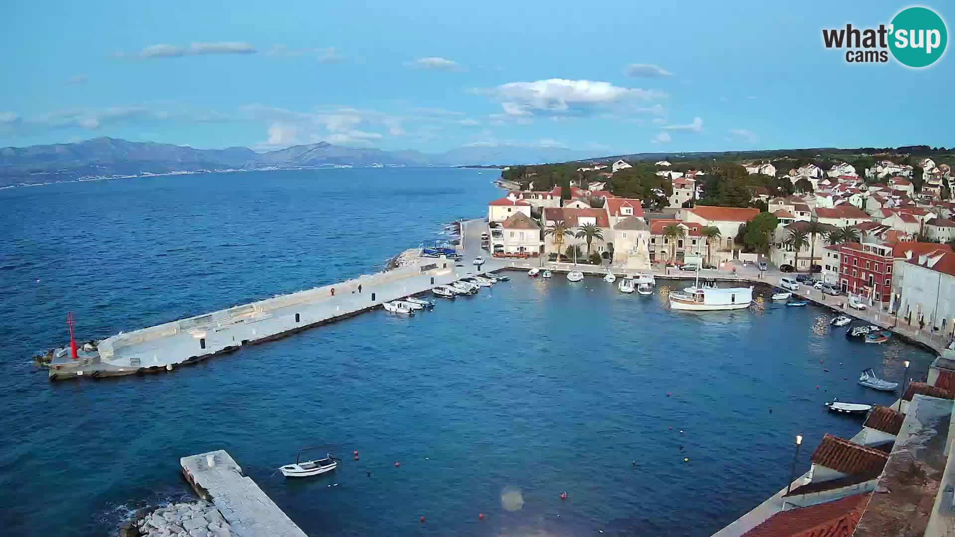 Webcam Sutivan Panorama – Vue en direct depuis l’île de Brač