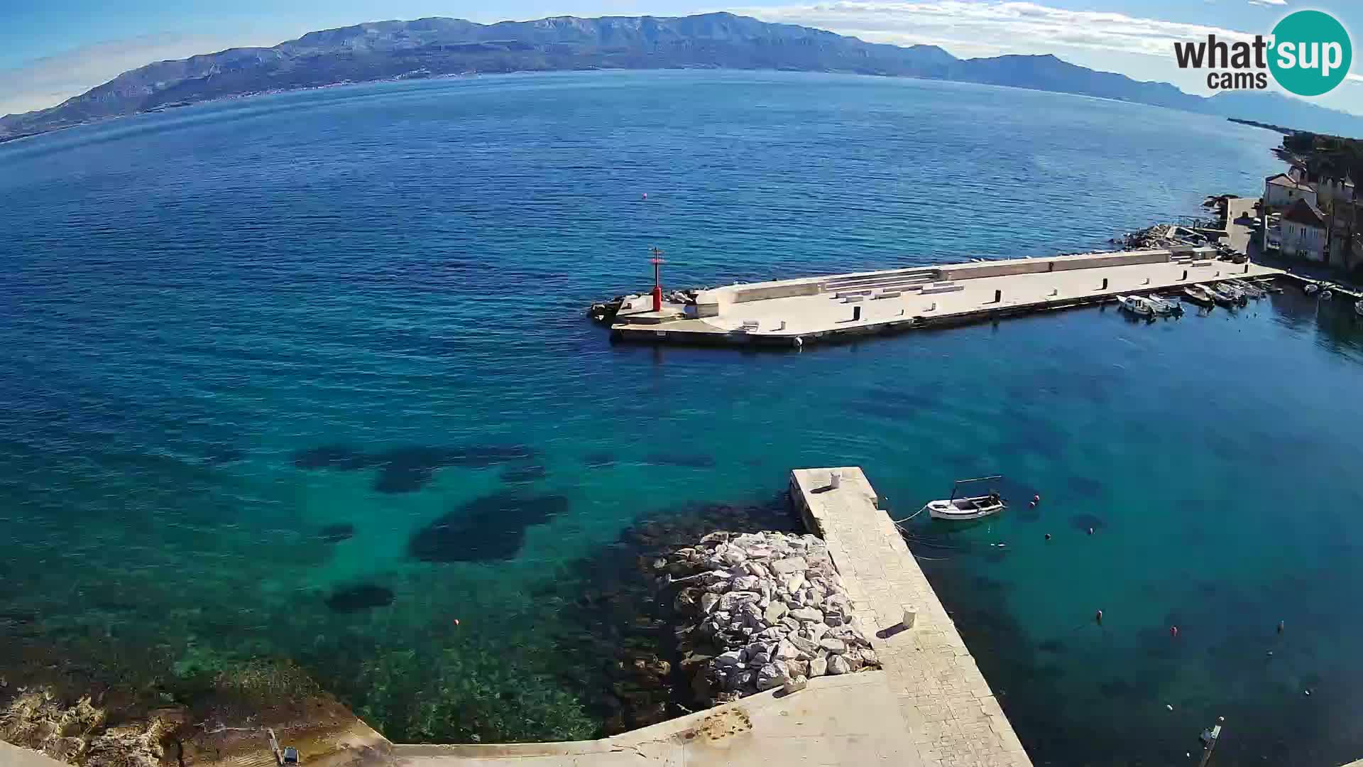 Webcam Sutivan Panorama – Liveblick von der Insel Brač