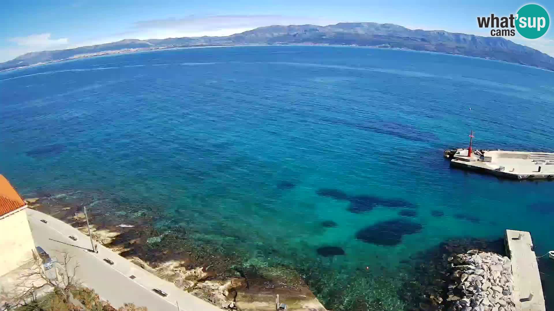 Webcam Sutivan Panorama – Liveblick von der Insel Brač