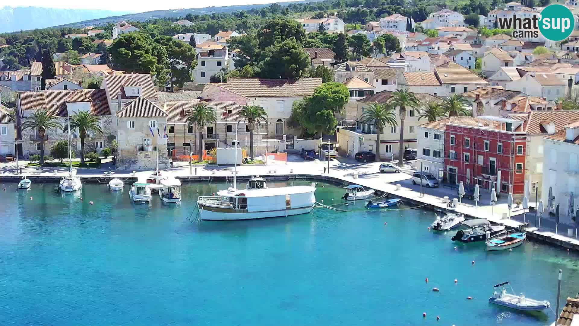 Web kamera Sutivan panorama – Pogled uživo s otoka Brača