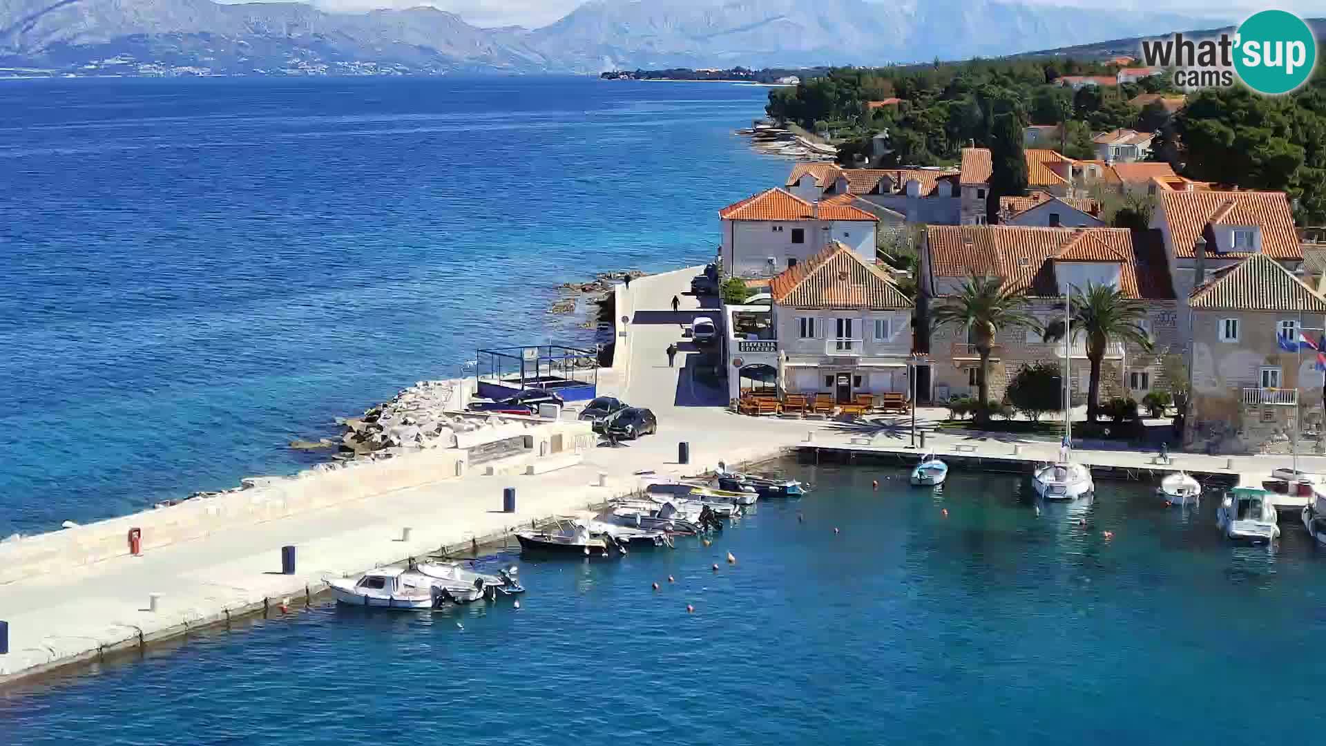 Webcam Sutivan Panorama – Liveblick von der Insel Brač
