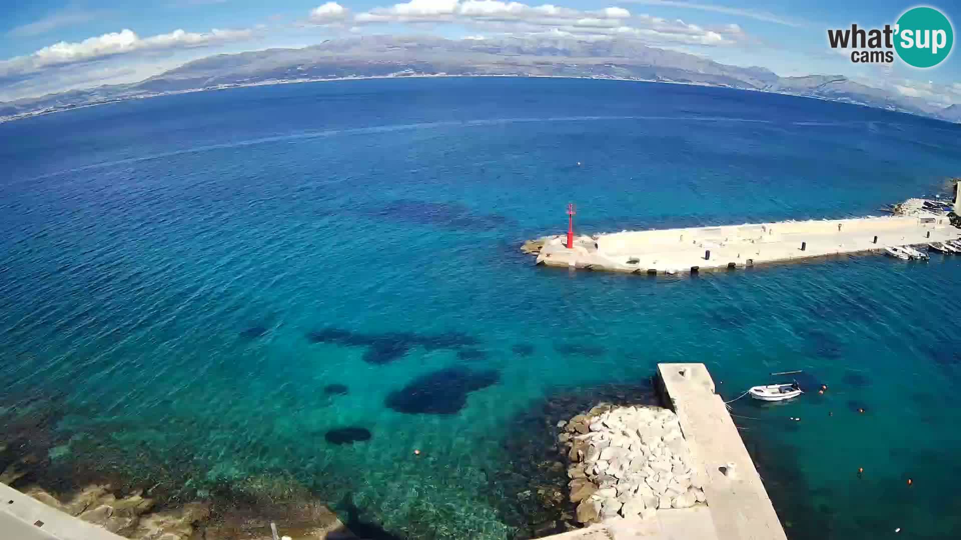 Webcam Sutivan Panorama – Liveblick von der Insel Brač