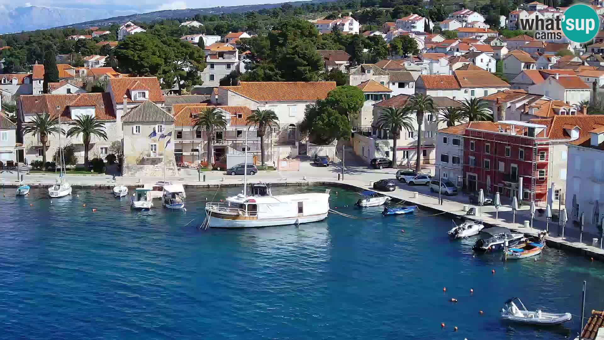 Webcam Sutivan panorama – Vista live dall’isola di Brač