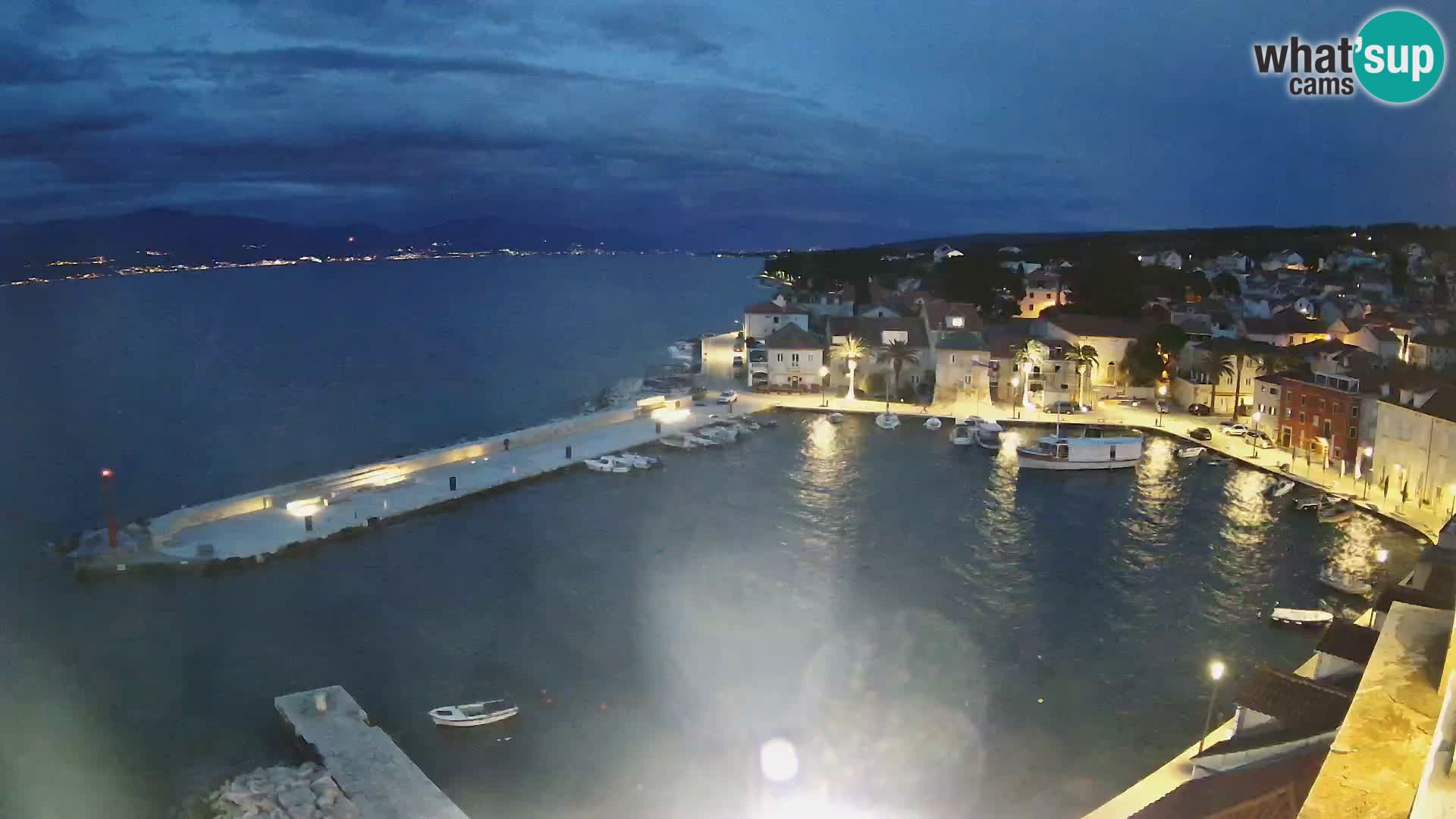 Webcam Sutivan panorama – Vista live dall’isola di Brač