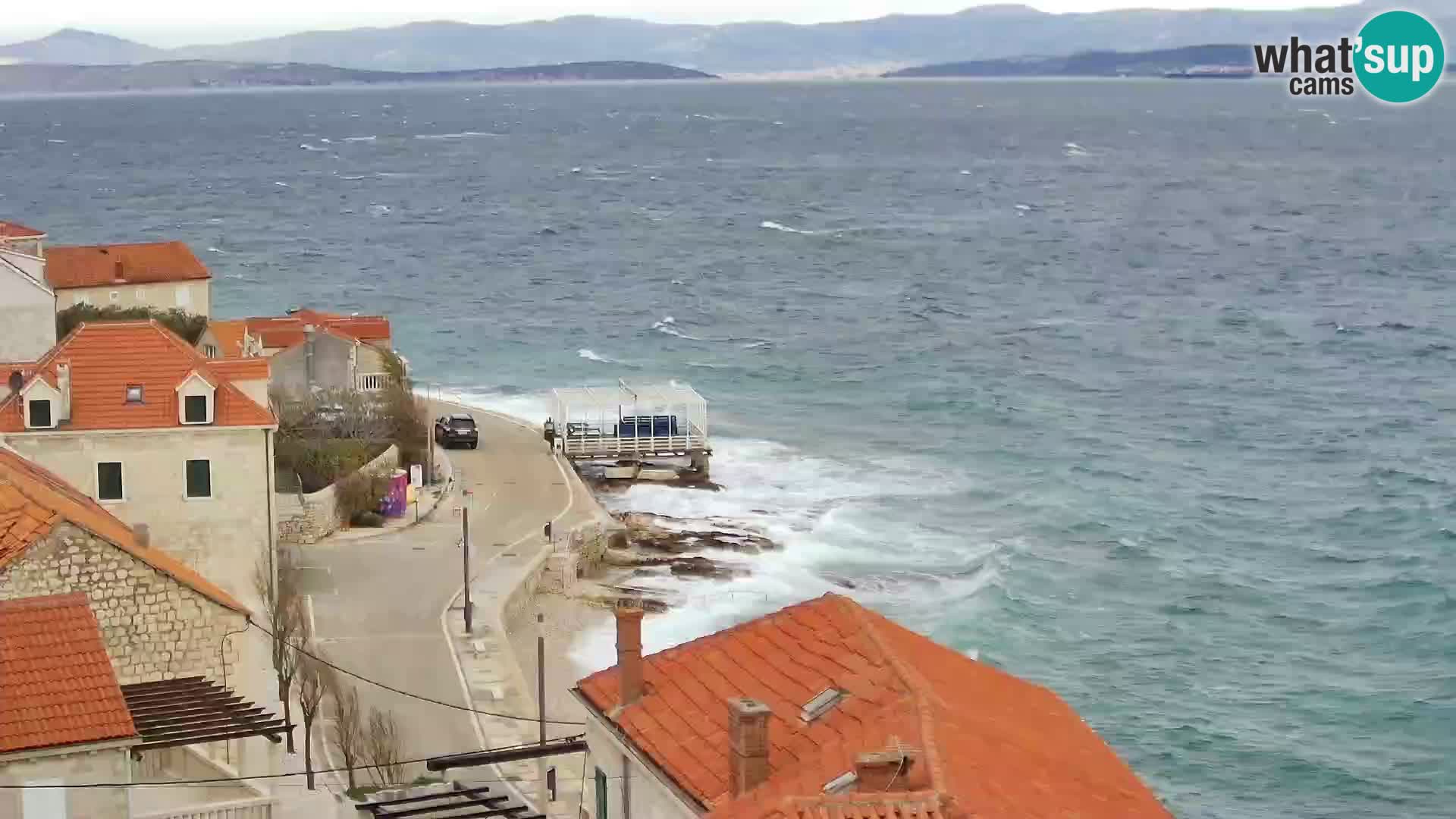 Webcam Sutivan Panorama – Vista en vivo desde la isla de Brač