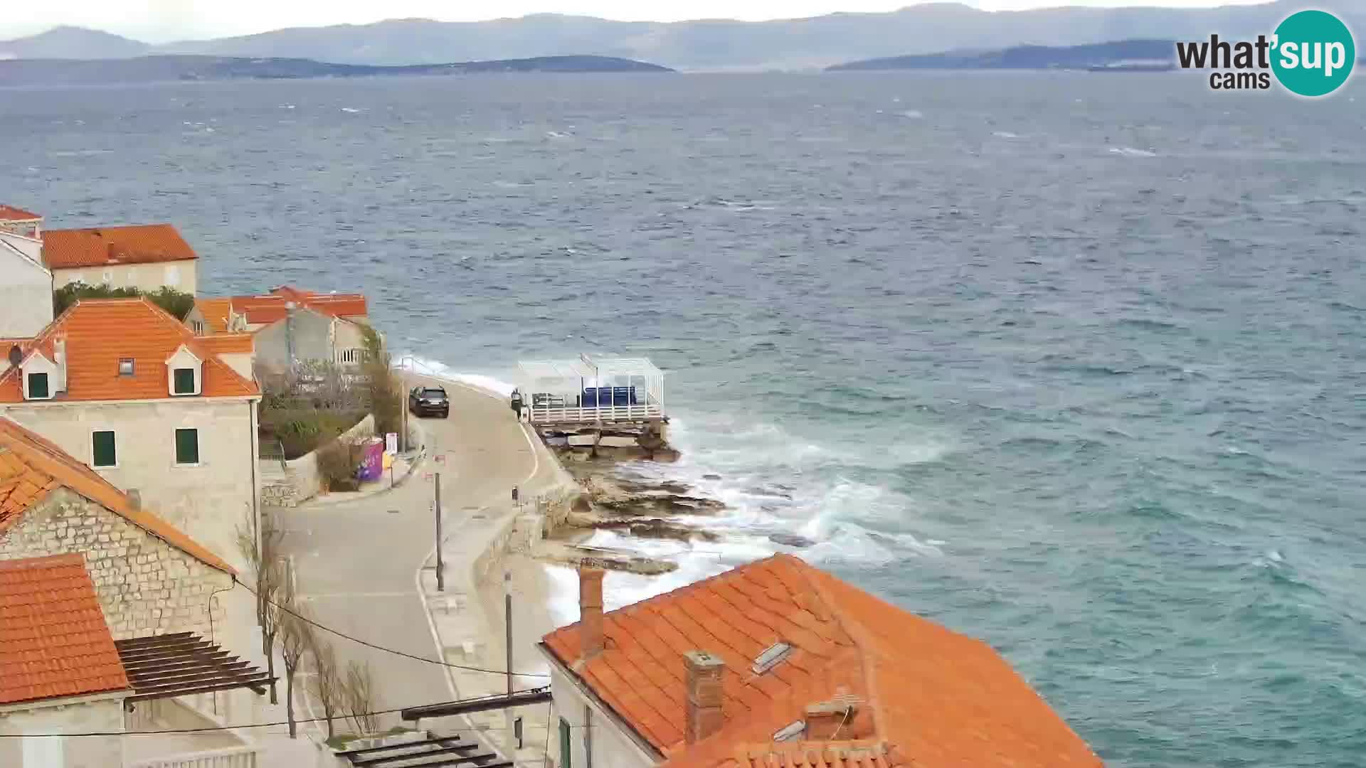 Webcam Sutivan panorama – Vista live dall’isola di Brač