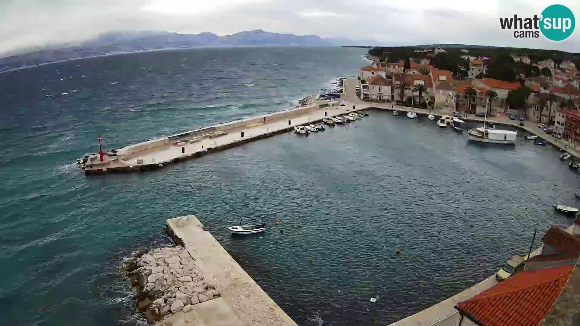 Webcam Sutivan Panorama – Liveblick von der Insel Brač