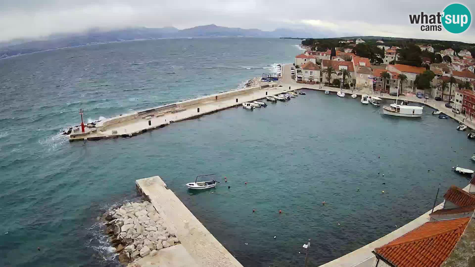 Webcam Sutivan Panorama – Live View from Brač Island