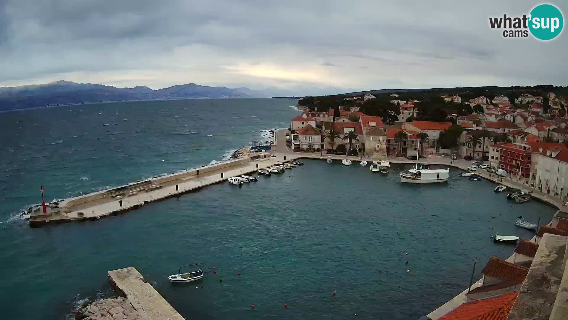 Webcam Sutivan Panorama – Live View from Brač Island