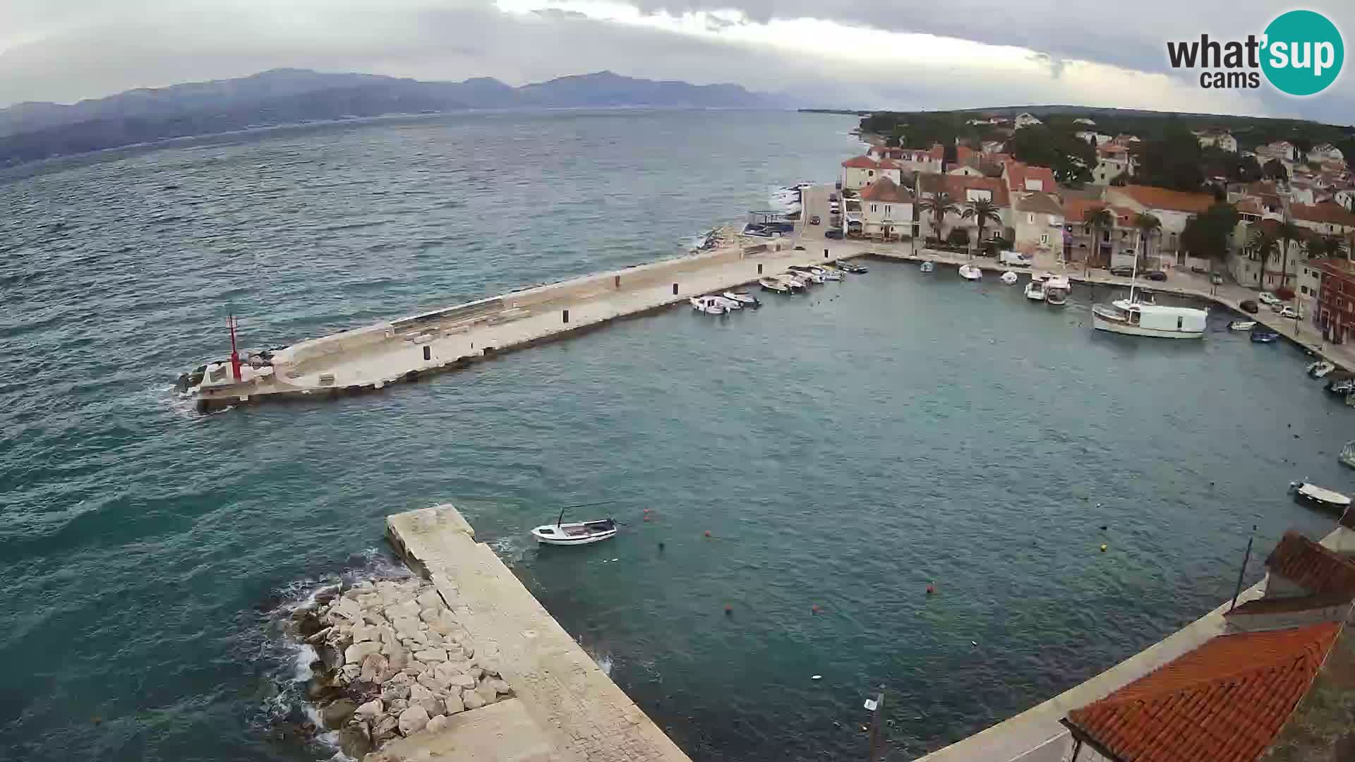 Webcam Sutivan Panorama – Live View from Brač Island