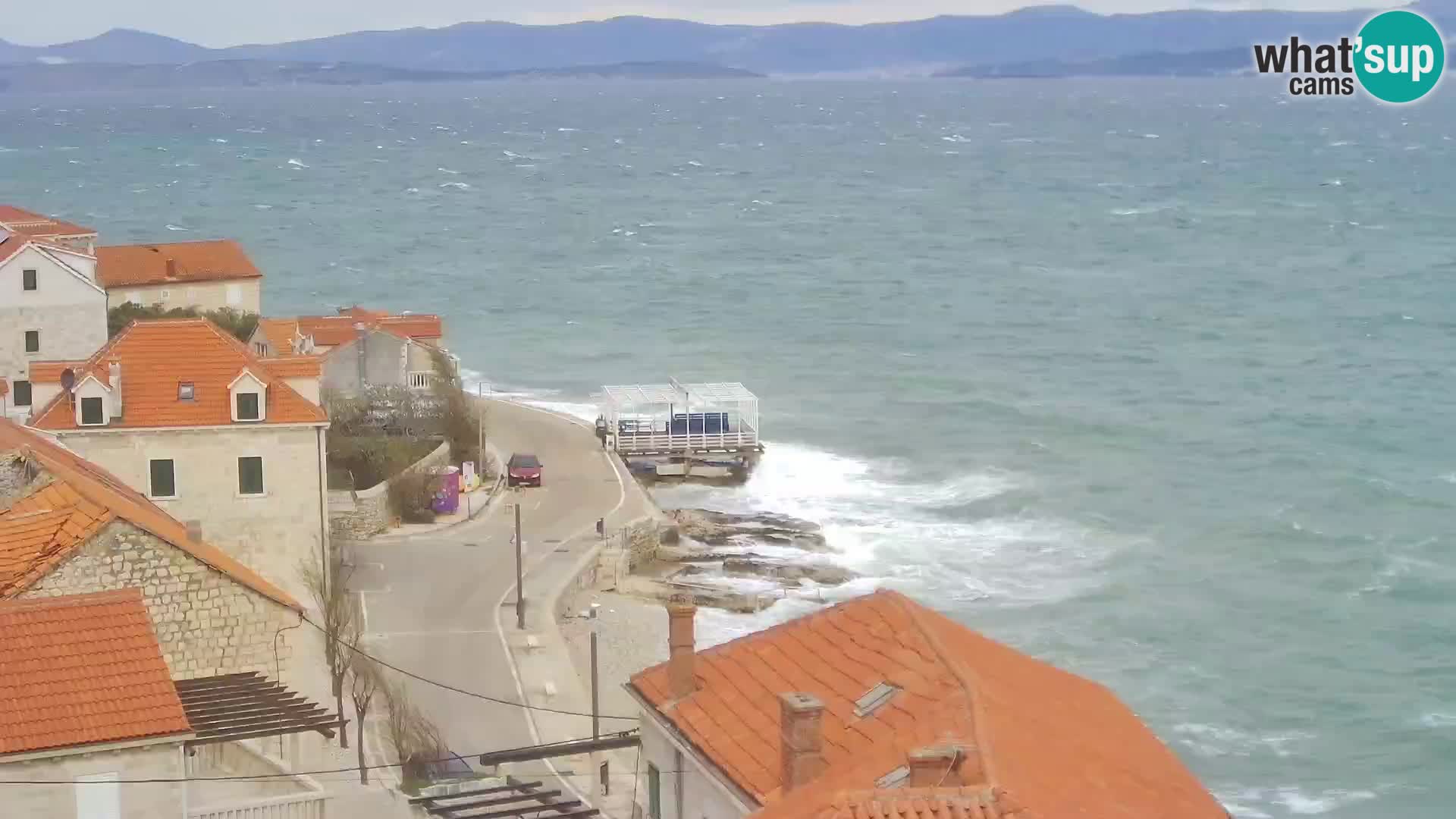 Webcam Sutivan panorama – Vista live dall’isola di Brač