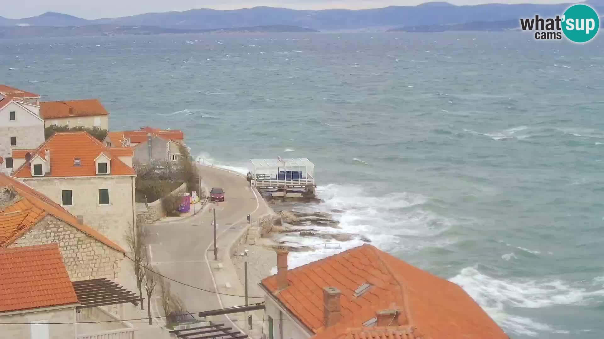 Webcam Sutivan panorama – Vista live dall’isola di Brač