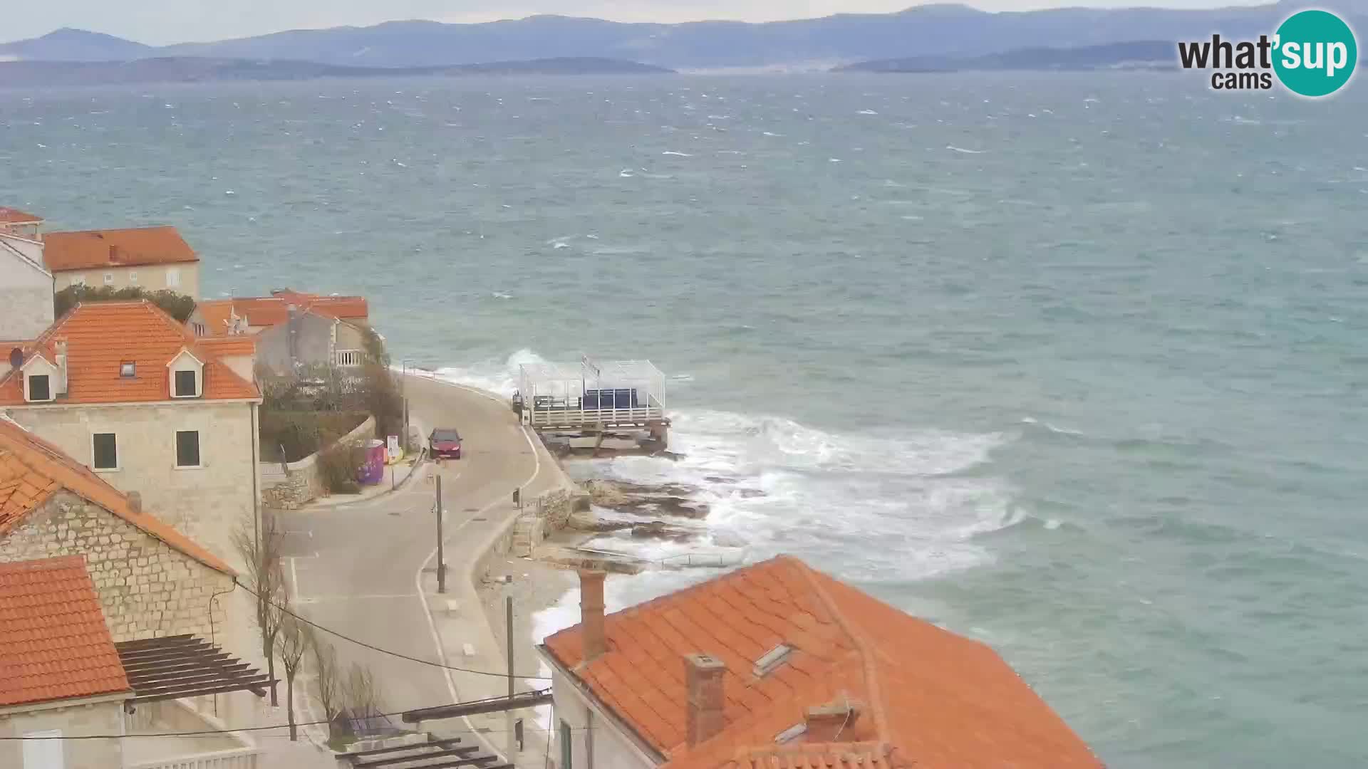 Webcam Sutivan Panorama – Vista en vivo desde la isla de Brač