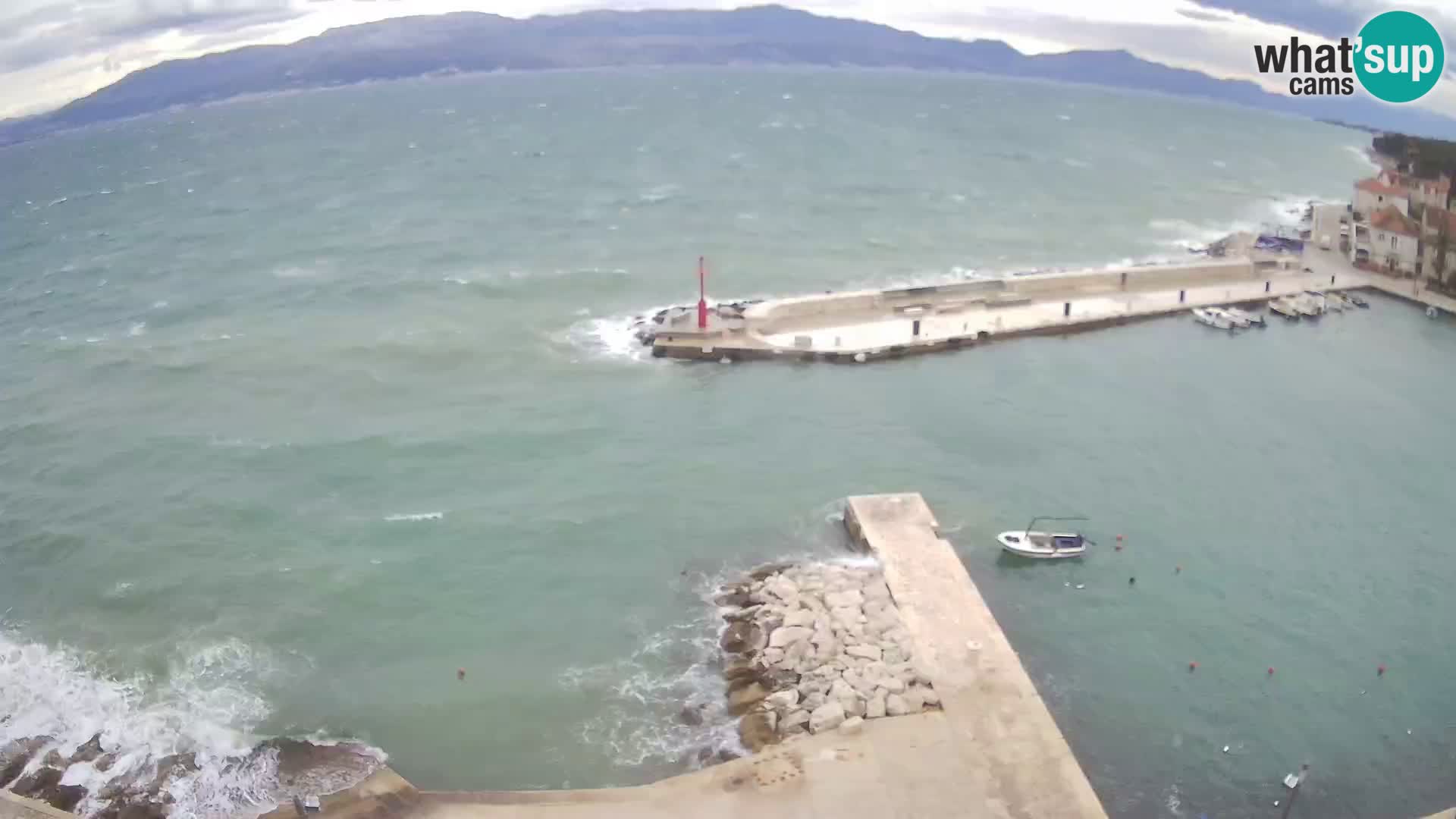 Webcam Sutivan Panorama – Vue en direct depuis l’île de Brač