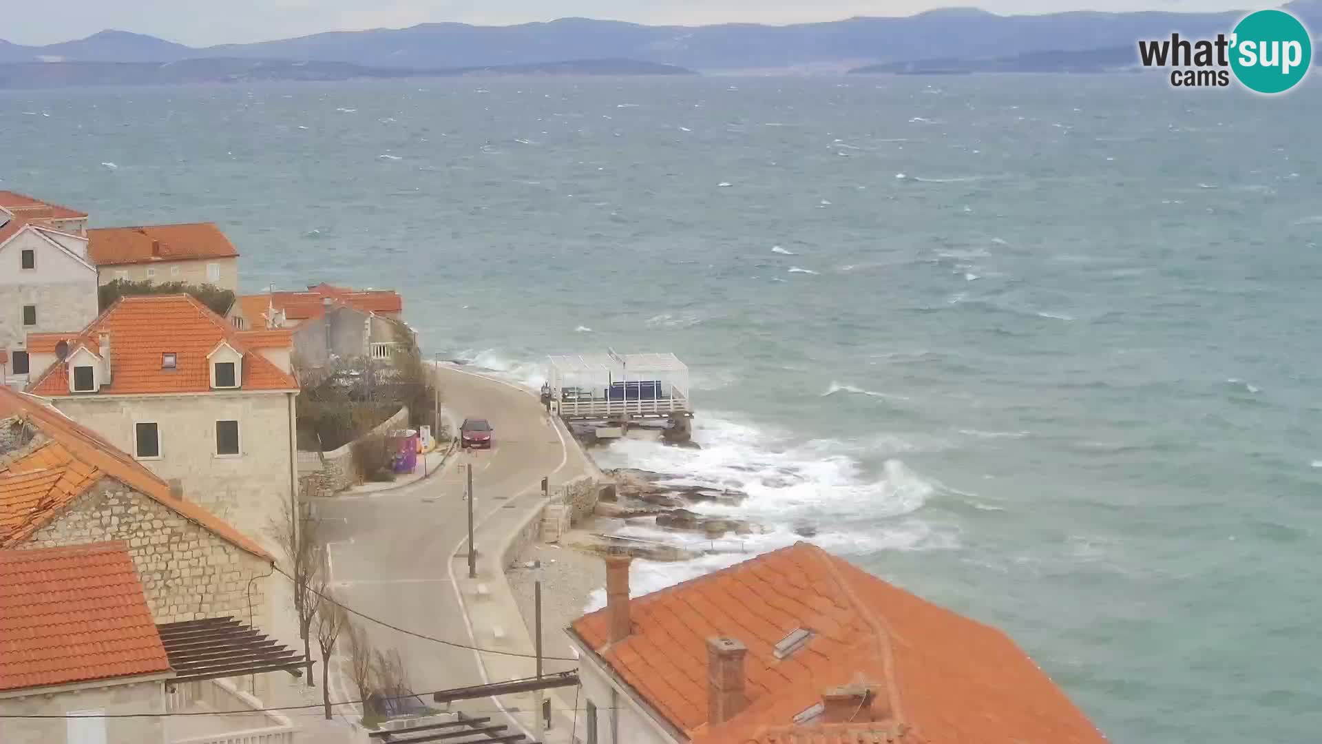 Webcam Sutivan panorama – Vista live dall’isola di Brač