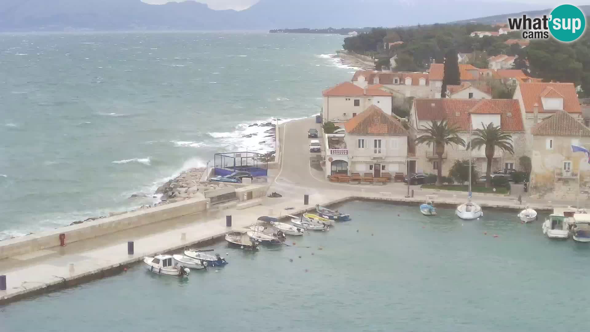 Webcam Sutivan Panorama – Vue en direct depuis l’île de Brač
