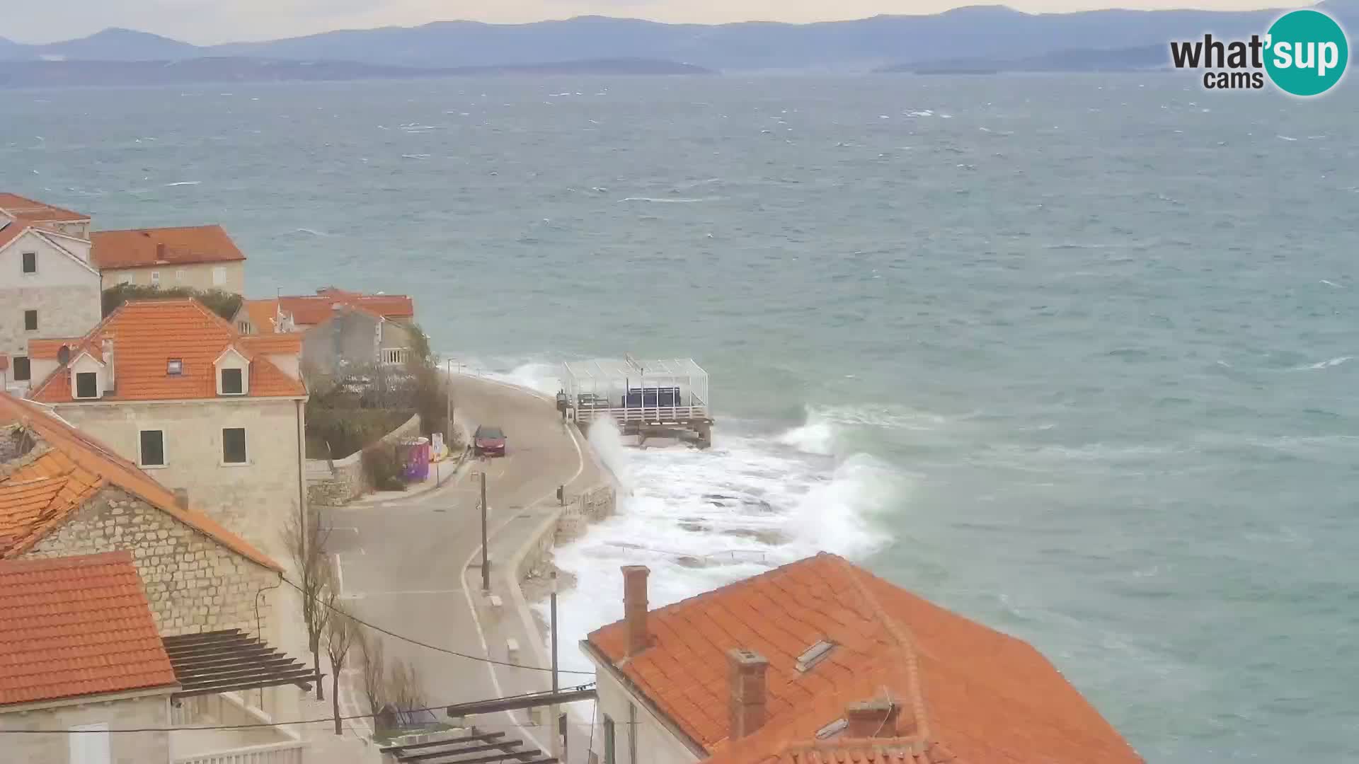 Webcam Sutivan Panorama – Vista en vivo desde la isla de Brač